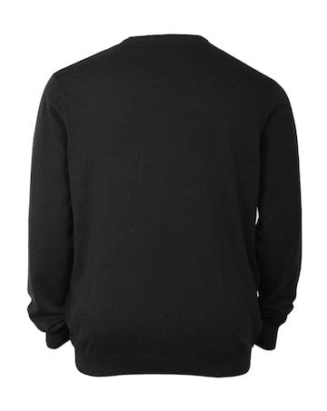 D555 JOVANNI 1-Basic Black Crew Neck Sweater | Ambrose Wilson