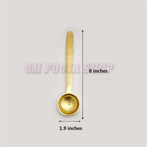 Brass Havan Spoon Small @ Buy online USA/ UK from India