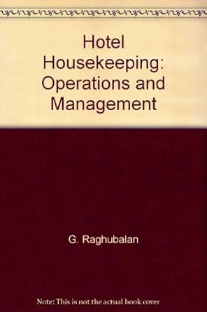Amazon.in: Buy Hotel Housekeeping: Operations and Management Book ...