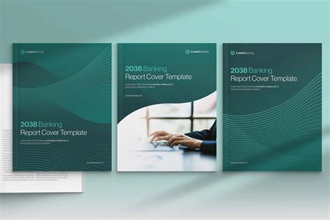 Brochure Report Cover Template - BrandPacks