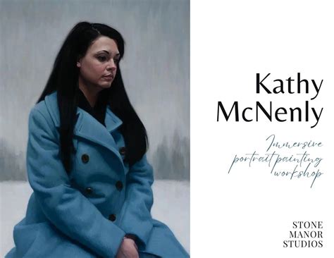 3-Day Portrait Oils Workshop with Kathy McNenly at Stone Manor Studios ...