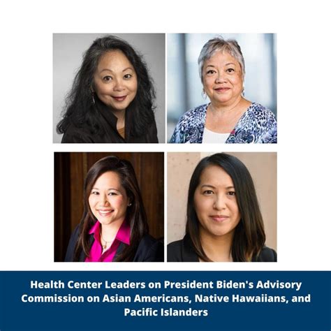 Health Centers Represent on Presidential Commission on Asian Americans ...