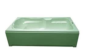 MADONNA Elegant 6 ft Freestanding Acrylic Bath Tub with Front Panel and ...