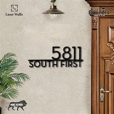 Name board, Name plate, metal name plate, house signages, Metal name ...