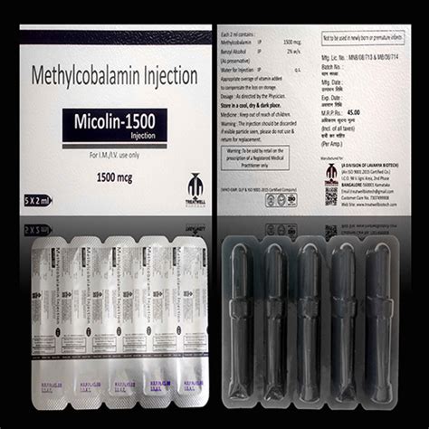 MICOLIN-1500 Injection Lavanya Biotech