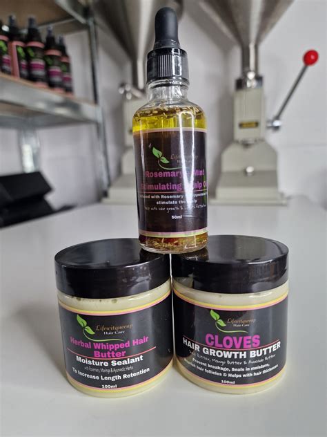 Hair Butter & Rosemary + Mint Oil Bundle – Lifewitqueenp