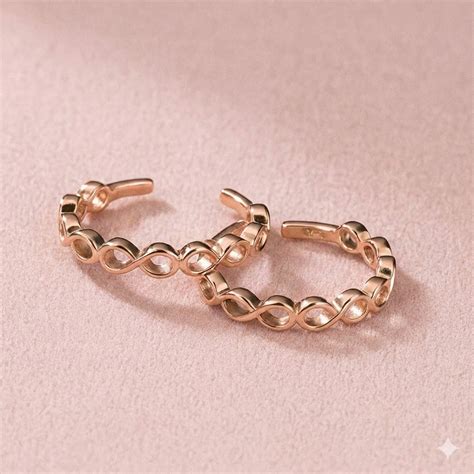 Silver Rose Eterna Infinity Toe Ring – Silversheen