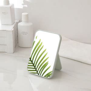 Leeonz Table Desk Portable Folding Mirror with Stand 90°Adjustable ...