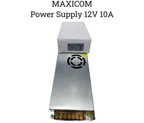 MAXICOM Power Supply Without Fan 12V 10A