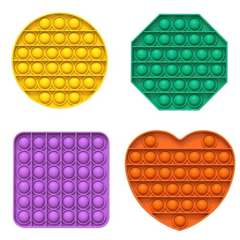 Ella Pop Bubble Sensory Fidget Block - Squeeze Toy India | Ubuy