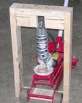 Homemade Motorcycle Shock Spring Compressor 的图像结果
