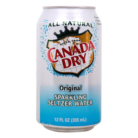 Canada Dry Original Sparkling Seltzer Water 355 ml Online at Best Price ...