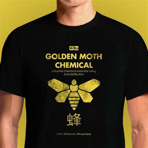 OSOM Golden Moth Chemical Breaking Bad Cotton T-Shirt India Men's Color ...