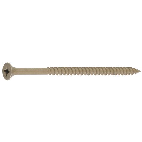 FastenMaster FMGD312-1350 3-1/2-Inch GuardDog Exterior Wood Screw, Tan ...