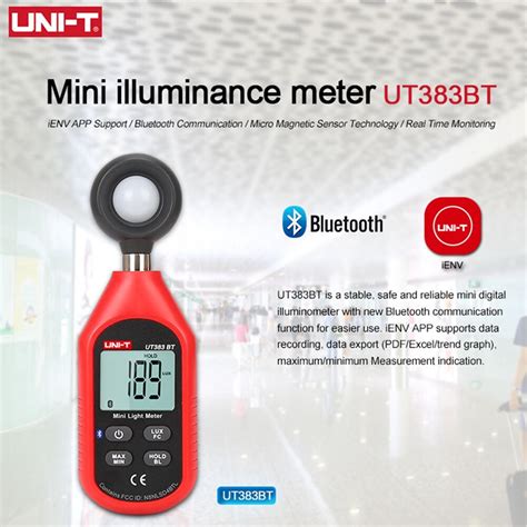 Uni-t Ut383bt Luxmeter Luminometer Photometer | Ubuy India