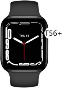 RapidFox t56 plus smartwatch series 7 full display Black Smartwatch ...