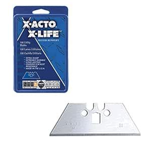 ELMERS X-Acto Blades For Utility Knives, 100 Blades Per Pack (X692 ...
