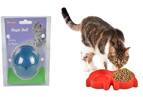Pets Empire Magic Cat Pet Toy Automatic Rolling Ball Electric Mini ...
