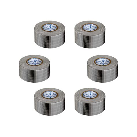 VCR Butyl Tape - 5 Meters in Length 48mm / 02" Width - 6 Rolls Per Pack ...