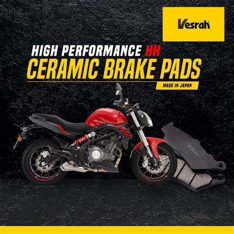 Benelli BN 302 Vesrah Ceramic Brake Pads – LRL Motors