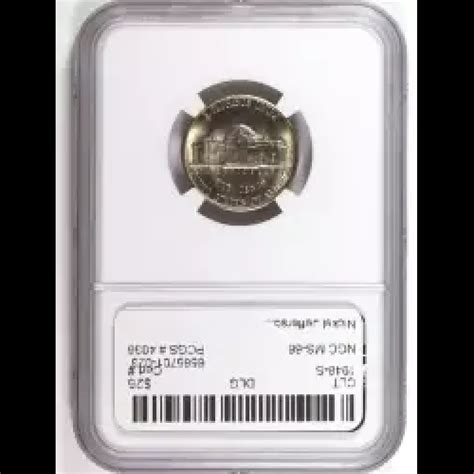 1948-S Nickel Jefferson NGC MS-66 - Lost Dutchman Rare Coins