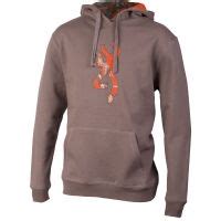 Browning Mens Buckmark Camo Sweatshirt, Mudslide,