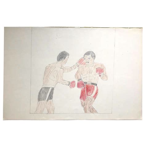 Boxing Match Drawing 的图像结果