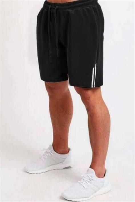 Side Stripe Drawstring Athletic Shorts – Styched Fashion