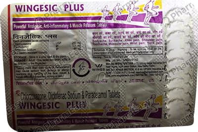 Wingesic Plus Tablet: Uses, Side-effects, Price, Dosage & More Info ...