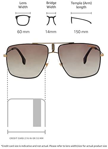 Buy Carrera Gradient Rectangular Men's Sunglasses 1006/S 2M2 60HA|60 ...