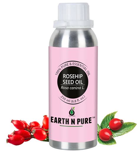 Earth N Pure Rosehip Oil Cold Pressed, Natural and Therapeutic Grade ...