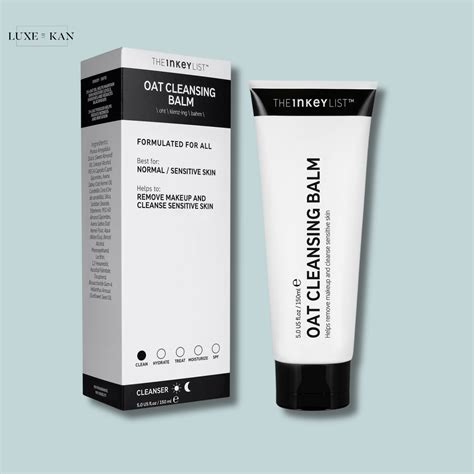 The Inkey List Oat Cleansing Balm – Luxe by Kan