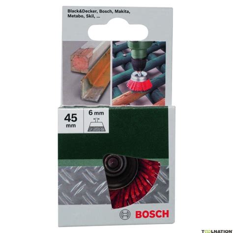 Bosch Professional Accessories 2609256523 COMING BRUSH NYLON,SIC,Ø50MM,6MM