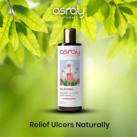 Asray Naturals Ulsonil | Ayurvedic Syrup for Ulcer & Acidity |Relief ...