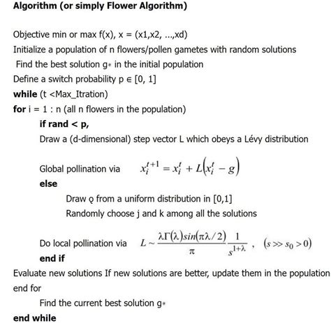 Image result for FPA Algorithm