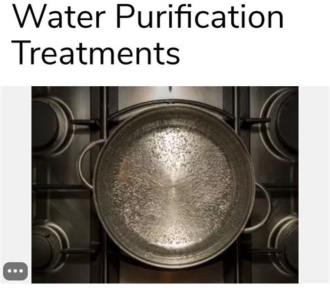 Make a project on purification of water. - Brainly.in