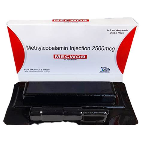 MECWOR-2500MCG Injection World Heal Pharmaceuticals Pvt. Ltd.
