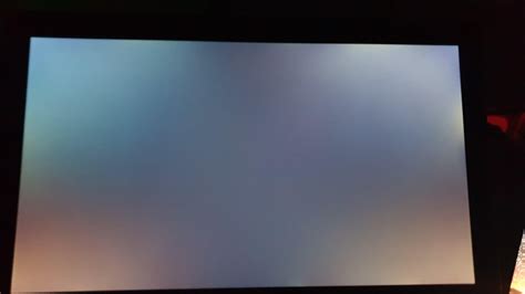 Is this normal? Discoloration issue with black screen on brand new ...