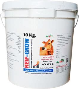 REFIT ANIMAL CARE Calf Growth Powder & Heifer Growth Promoter Feed ...