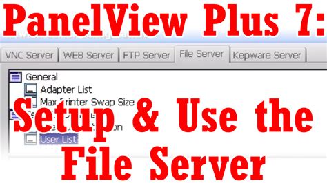 Setting IP Address On a PanelView Plus 7 的图像结果
