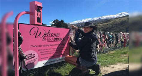 The tale of New Zealand’s famous Cardona Bra Fence, New Zealand ...