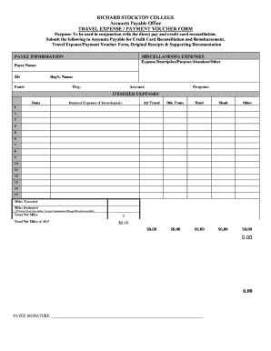 18 Printable expenses voucher format Templates - Fillable Samples in ...