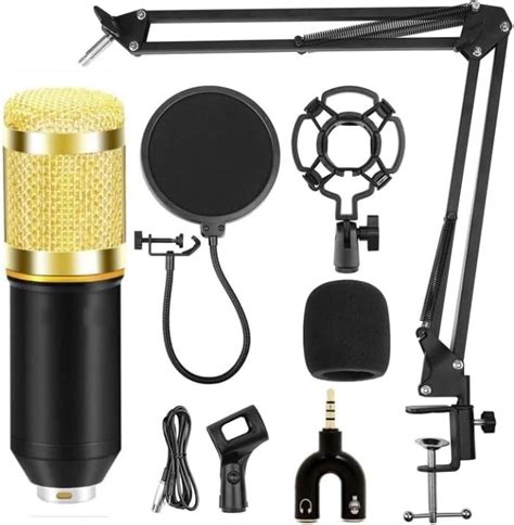 kh Condenser Microphone Kit for Studio Recording with NB-35 Stand ...