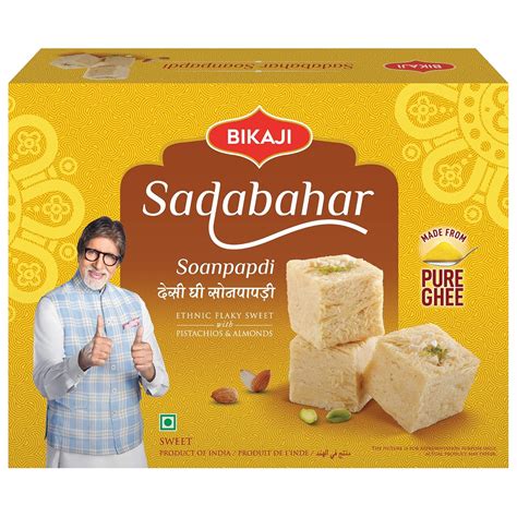 Bikaji Sada Bahar (Soan Papdi) 900g : Amazon.in: Grocery & Gourmet Foods