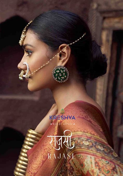 RAJASI BY KRESHVA 7002 TO 7007 SERIES INDIAN TRADITIONAL WEAR ...