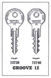 Image result for Vintage Curtis Lock Decoder. Decoding Tool