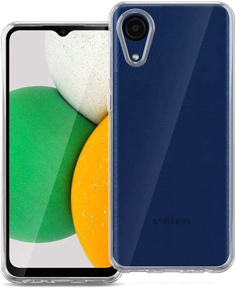 ConnectPoint Samsung Galaxy A03 Core, 1.5MM Rubber Soft Shockproof ...