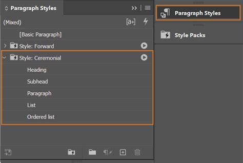Image result for Create a New Style InDesign