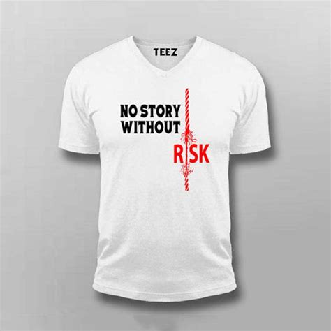 No Story Without Risk T-Shirt for Men – Bold Hustle Tee