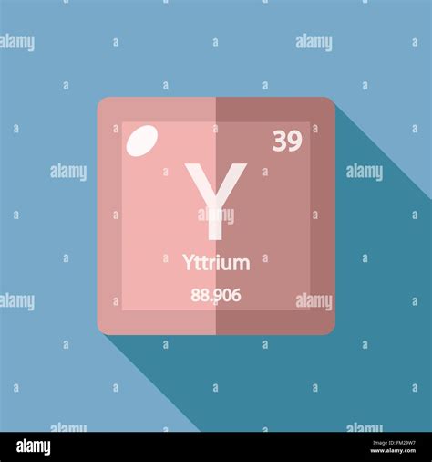 Yttrium symbol Stock Vector Images - Alamy